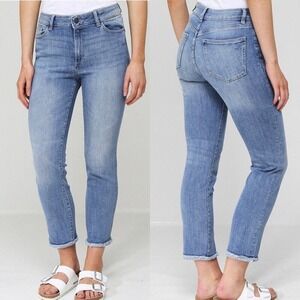 DL1961 Mara Ankle Instasculpt High Rise Straight‎ Jeans Newcastle Wash Size 27